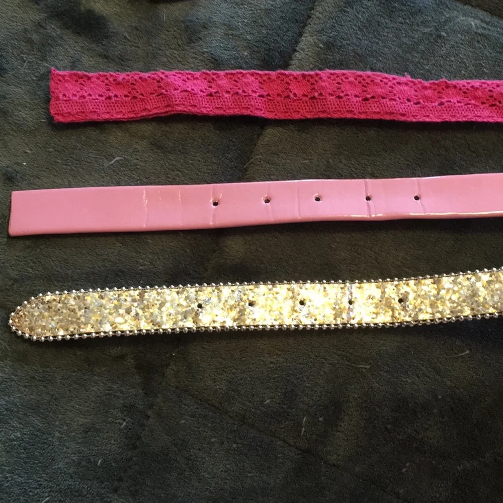 3 belts Size 7/8